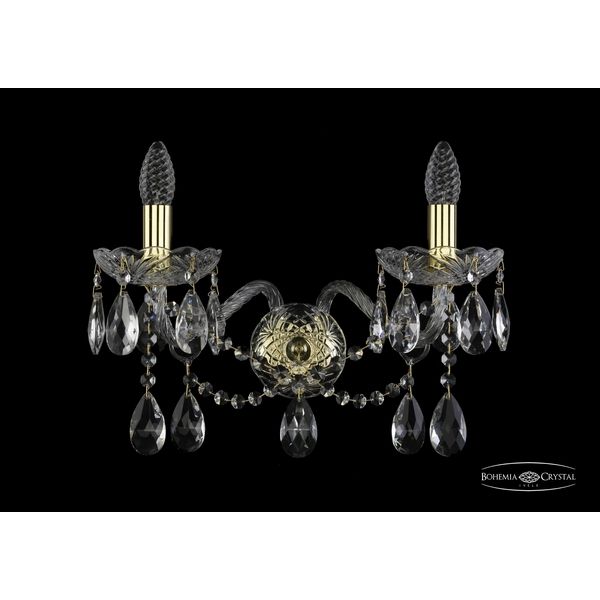 

Бра Bohemia 1413 1413B/2/200/XL/G, Золото, 1413 1413B/2/200/XL G