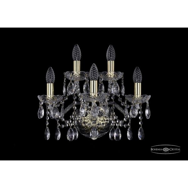 

Бра Bohemia 1413 1413B/3+2/165/G, Золото, 1413 1413B/3+2/165 G