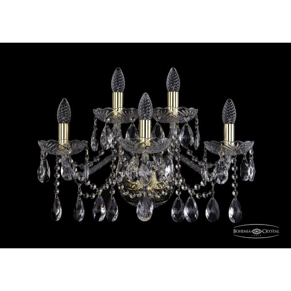 

Бра Bohemia 1413 1413B/3+2/200/XL/G, Золото, 1413 1413B/3+2/200/XL G