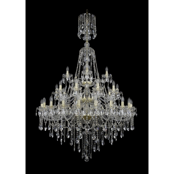 

Подвесная люстра Bohemia 1415 1415/20+10+5/400/XL-180/3d/G, Прозрачный, 1415 1415/20+10+5/400/XL-180/3d G