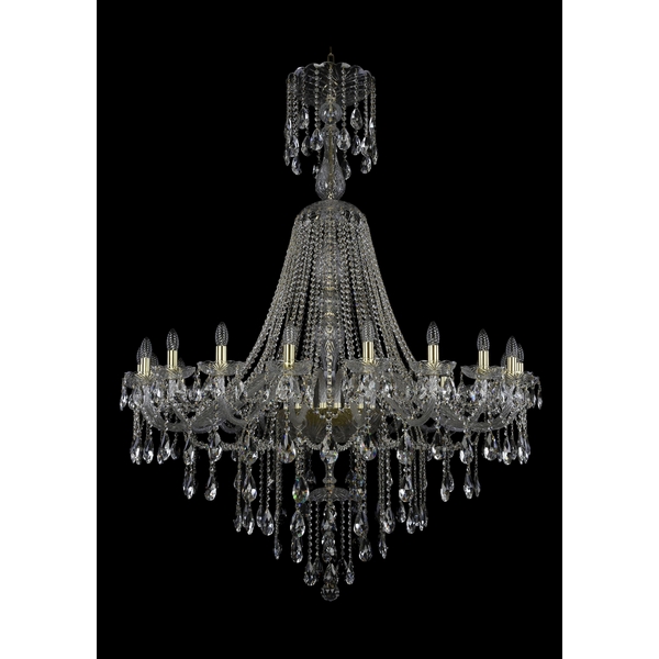 

Подвесная люстра Bohemia 1415 1415/20/460/XL-173/G, Прозрачный, 1415 1415/20/460/XL-173 G