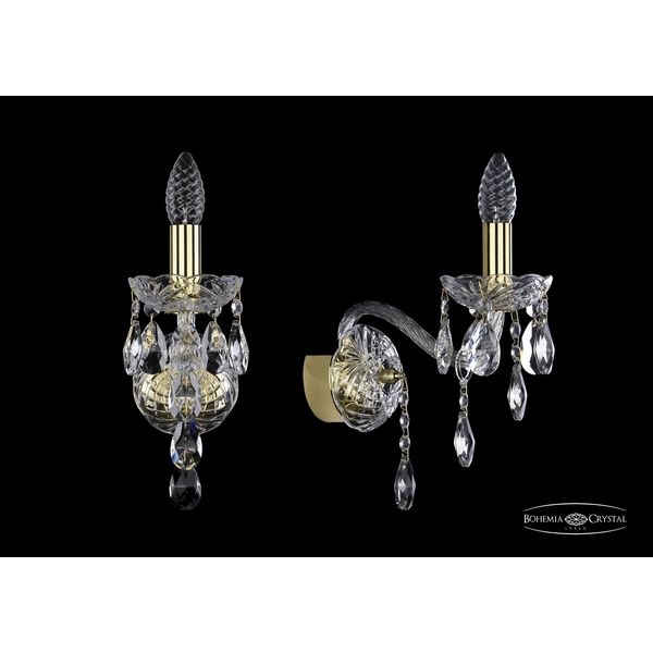 

Бра Bohemia 1415 1415B/1/165/G, Золото, 1415 1415B/1/165 G