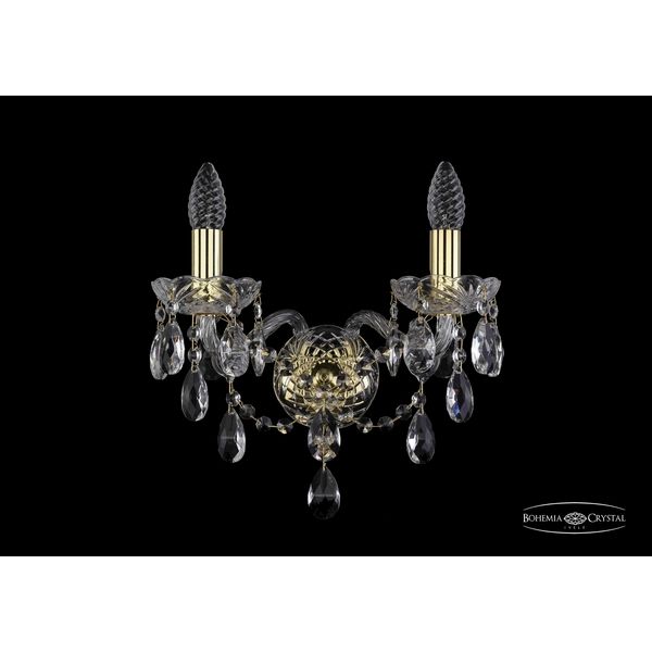 

Бра Bohemia 1415 1415B/2/141/G, Золото, 1415 1415B/2/141 G