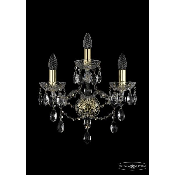 

Бра Bohemia 1415 1415B/2+1/165/G, Золото, 1415 1415B/2+1/165 G