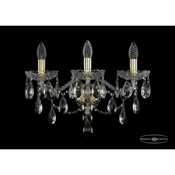 

Бра Bohemia 1415 1415B/3/200/XL/G, Золото, 1415 1415B/3/200/XL G