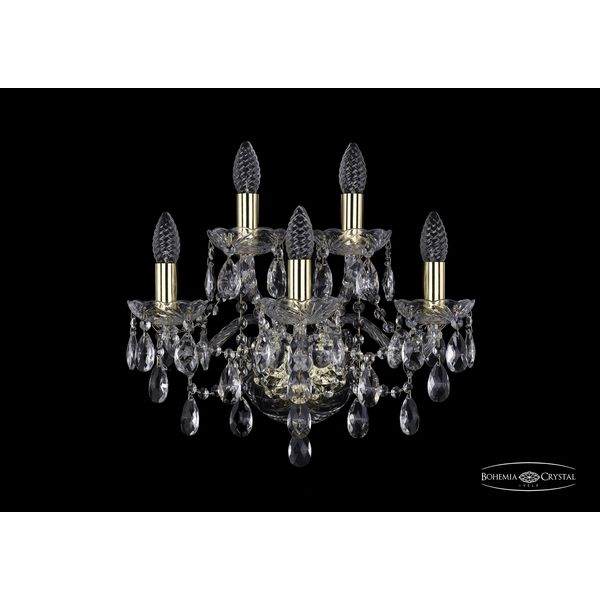 

Бра Bohemia 1415 1415B/3+2/165/G, Золото, 1415 1415B/3+2/165 G