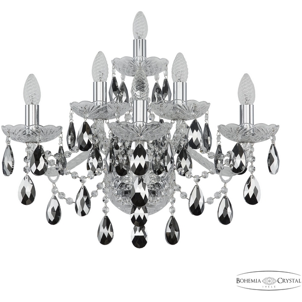 

Бра Bohemia 1415 1415B/3+2+1/240/XL Ni K781, Никель, 1415 1415B/3+2+1/240/XL Ni K781