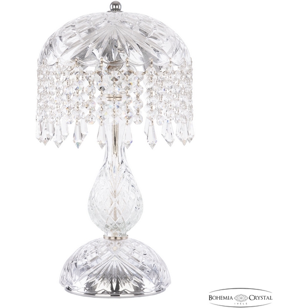 

Настольная лампа Bohemia 1478 14781L1/22 Ni Drops, Прозрачный, 1478 14781L1/22 Ni Drops