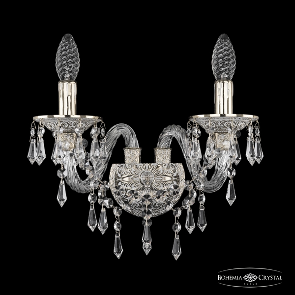 

Бра хрустальное Ivele Crystal 16103B/2/165 GW (Bohemia), Золото, Ivele Crystal 16103B/2/165 GW