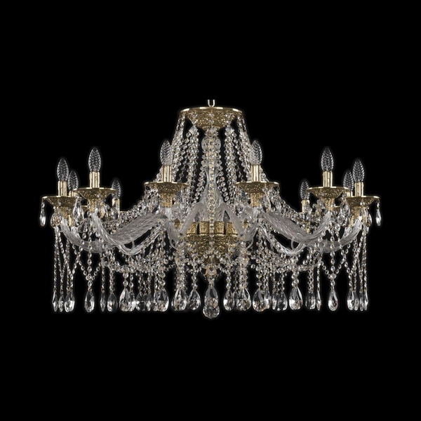 

Подвесная люстра хрустальная Ivele 16113/12/360 Bohemia Crystal G, Ivele Crystal 16113/12/360 G