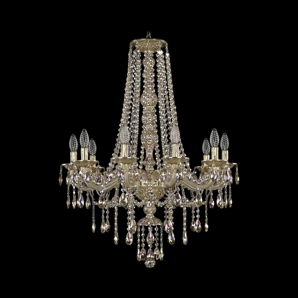 

Подвесная люстра хрустальная Ivele 16115/10/240/h-86 M801 Bohemia Crystal G, Ivele Crystal 16115/10/240/h-86 G M801