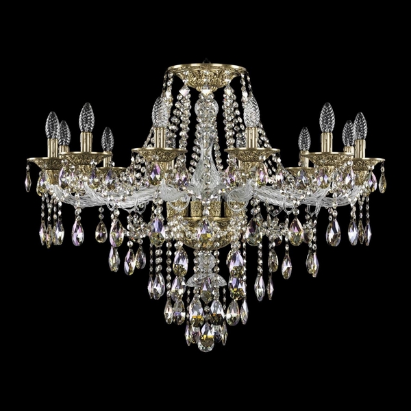 

Подвесная люстра хрустальная Ivele 16115/12/300 FP R801 Bohemia Crystal, Ivele Crystal 16115/12/300 FP R801
