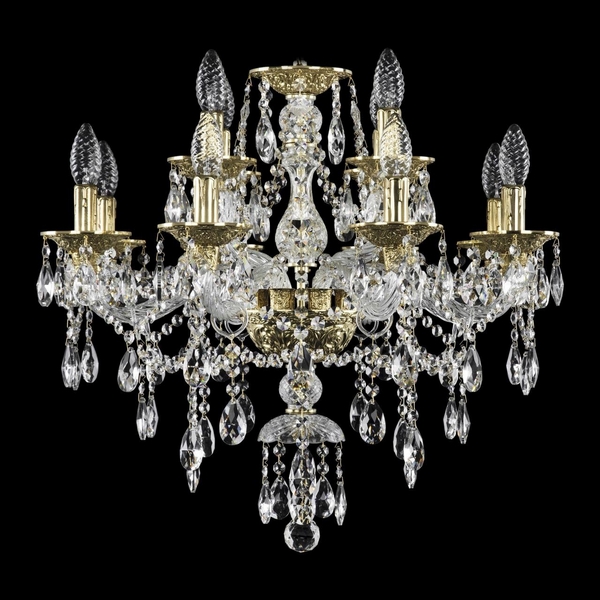 

Подвесная люстра хрустальная Ivele 16115/8+4/200 Bohemia Crystal G, Ivele Crystal 16115/8+4/200 G