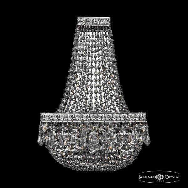 

Бра 19012B/H2/25IV Ni Bohemia 1901, Прозрачный, 1901 19012B/H2/25IV Ni