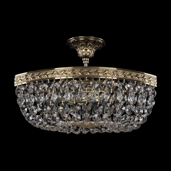 

Потолочная люстра 19013/35IV Bohemia 1901 G, Прозрачный, 1901 19013/35IV G
