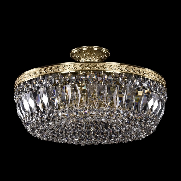 

Потолочная люстра 19041/45IV Bohemia 1904 G, Прозрачный, 1904 19041/45IV G