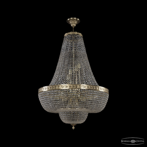 

Потолочная люстра Bohemia 1909 19091/H2/70IV G C1, Прозрачный, 1909 19091/H2/70IV G C1