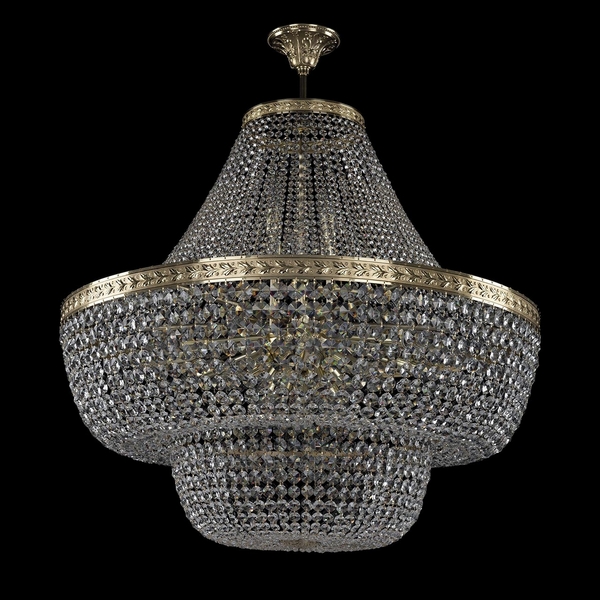 

Потолочная люстра 19101/H1/90IV Bohemia 1910 G, Прозрачный, 1910 19101/H1/90IV G