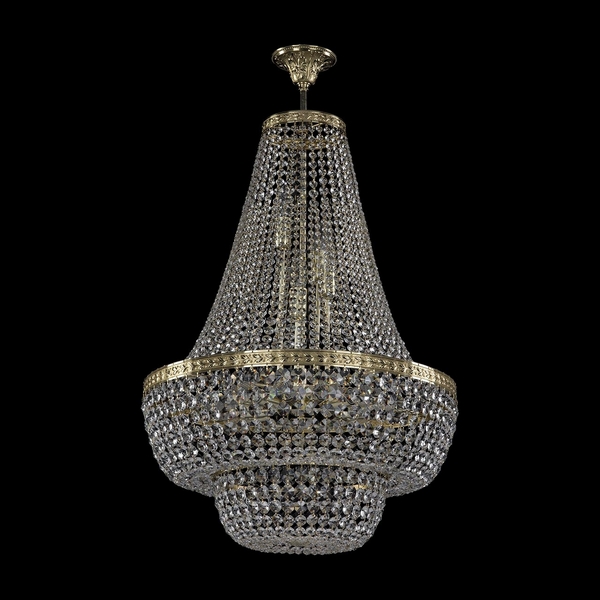 

Потолочная люстра 19101/H2/55IV Bohemia 1910 G, Прозрачный, 1910 19101/H2/55IV G