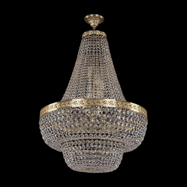 

Потолочная люстра 19101/H2/60IV Bohemia 1910 G, Прозрачный, 1910 19101/H2/60IV G