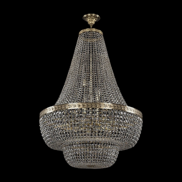

Потолочная люстра 19101/H2/80IV Bohemia 1910 G, Прозрачный, 1910 19101/H2/80IV G