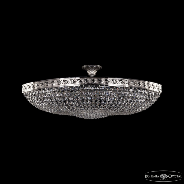 

Потолочная люстра Bohemia 1928 19283/100IV Ni, Прозрачный, 1928 19283/100IV Ni