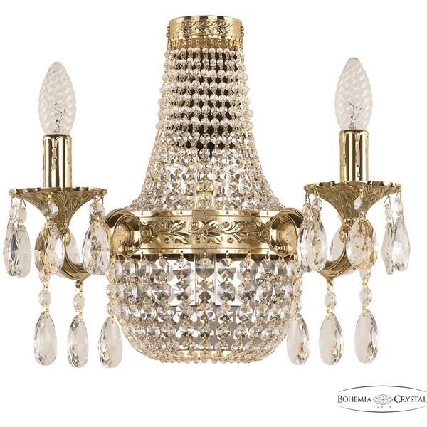

Бра Bohemia 2211 2211H201B/2/35IV G, Прозрачный, 2211 2211H201B/2/35IV G
