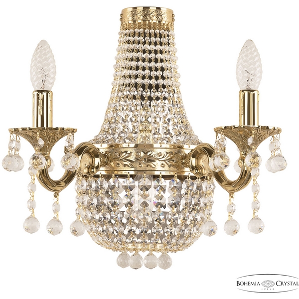 

Бра Bohemia 2228 2228H201B/2/35IV G, Прозрачный, 2228 2228H201B/2/35IV G