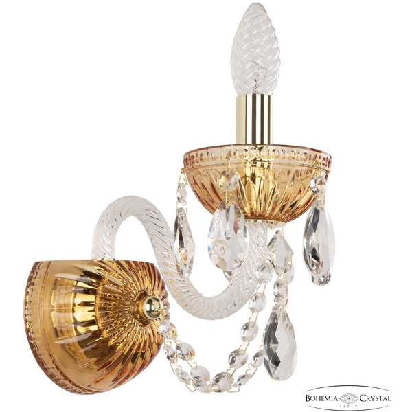 

Бра Bohemia 5402 5402B/1/141 G Amber/M-1G, Золото, 5402 5402B/1/141 G Amber/M-1G