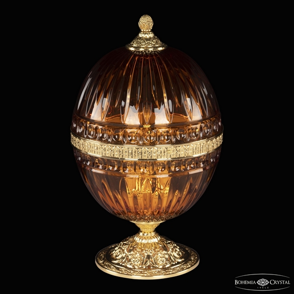 

Настольная лампа Bohemia 5680 5680L/22 G Amber/M-1G, Янтарный, 5680 5680L/22 G Amber/M-1G