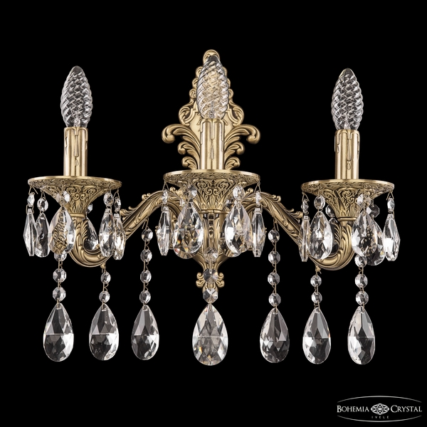 

Бра 7102B14/3/175 A FP Bohemia Florence, Бронза, Florence 7102B14/3/175 A FP