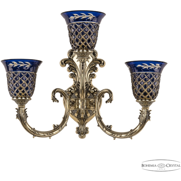 

Бра хрустальное 7109B15/2+1/210 GB P2 U Amber-Blue/H-1J Bohemia Florence, Синий, Florence 7109B15/2+1/210 GB P2 U Amber-Blue/H-1J