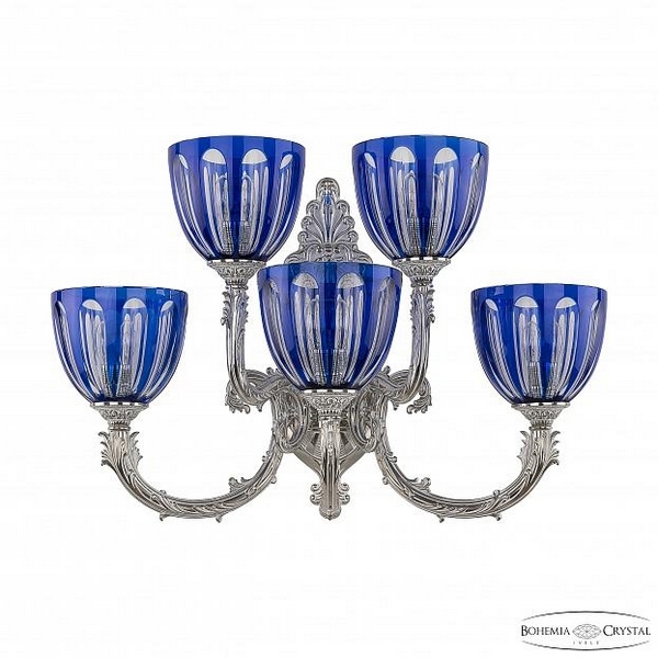 

Бра 7109B15/3+2/210 NW P1 U Clear-Blue/H-1H Bohemia 7109, Синий, 7109 7109B15/3+2/210 NW P1 U Clear-Blue/H-1H