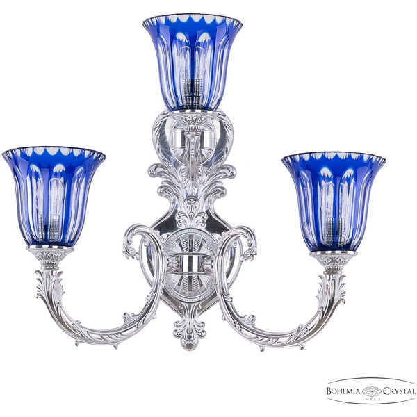 

Бра хрустальное 7109B16/2+1/210 NW P2 U Clear-Blue/H-1H Bohemia Florence, Синий, Florence 7109B16/2+1/210 NW P2 U Clear-Blue/H-1H
