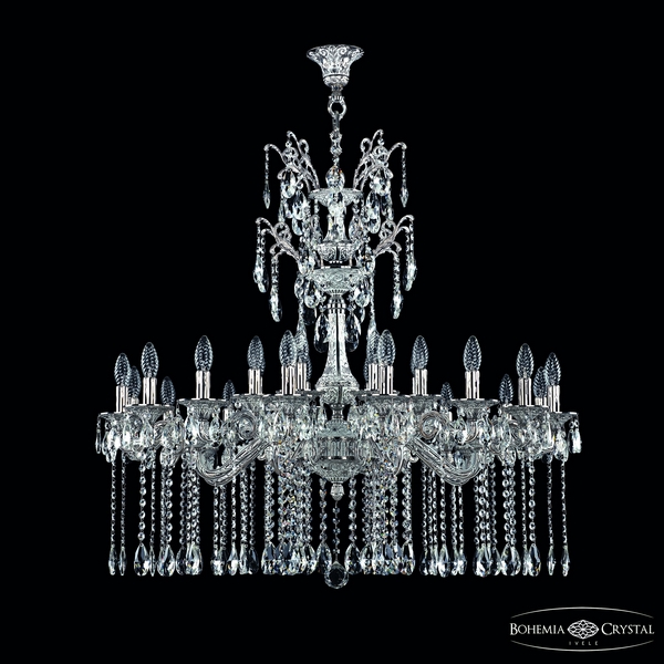 

Подвесная люстра 71107/24/365/XL NW Bohemia Florence B, Никель, Florence 71107/24/365/XL B NW