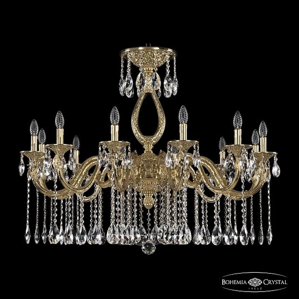 

Подвесная люстра 71301/12/360 A Bohemia 7130 G, Золото, 7130 71301/12/360 A G