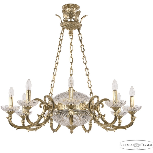 

Подвесная люстра Bohemia Verona 72009P/9/250 G P PAL Y8, Золото, Verona 72009P/9/250 G P PAL Y8