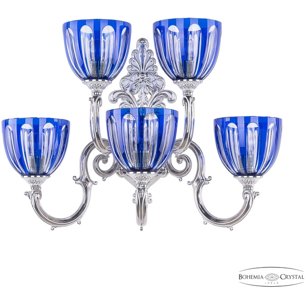 

Бра хрустальное 7203B15/3+2/210 NW P1 U Clear-Blue/H-1H Bohemia Verona, Синий, Verona 7203B15/3+2/210 NW P1 U Clear-Blue/H-1H