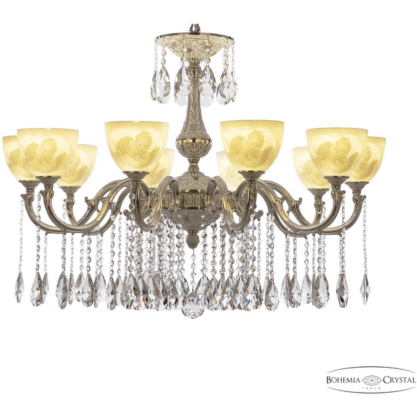 

Подвесная люстра хрустальная 72101/10/300 A NW P1 U Bohemia Verona Angel, Никель, Verona 72101/10/300 A NW P1 U Angel