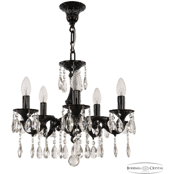 

Подвесная люстра Bohemia Verona 72101/5/125 A BG, Черный, Verona 72101/5/125 A BG