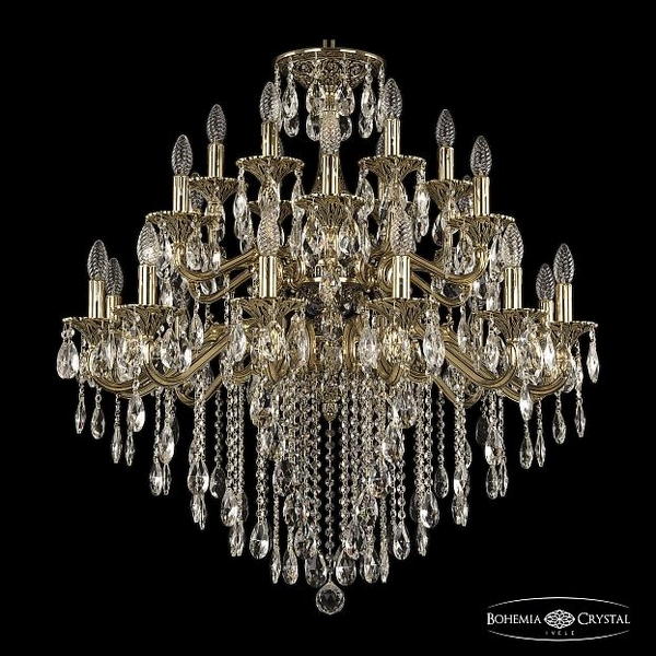 

Подвесная люстра 72102/12+6+6/300/2d GB Bohemia 7210 B, Золото, 7210 72102/12+6+6/300/2d B GB
