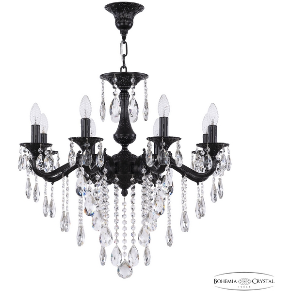 

Подвесная люстра Bohemia Verona 72102/8/210 B BM, Черный, Verona 72102/8/210 B BM