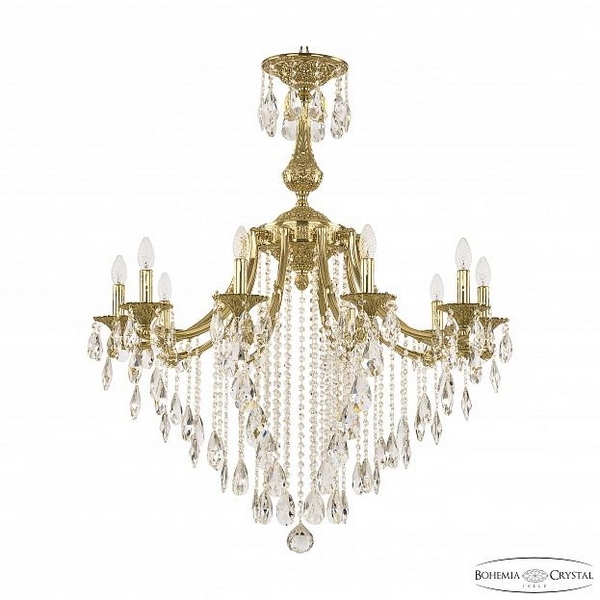 

Подвесная люстра 72111/10/300 Bohemia 7211 B G, Золото, 7211 72111/10/300 B G
