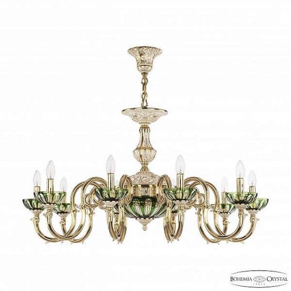 

Подвесная люстра 72203P/10/300 Clear-Green/H-1H Bohemia 7220 GW P, Зеленый, 7220 72203P/10/300 GW P Clear-Green/H-1H