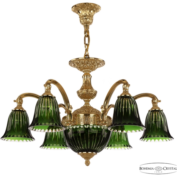 

Подвесная люстра Bohemia Verona 72209P/6/175 G P2 D Clear-Green/H-1K, Зеленый, Verona 72209P/6/175 G P2 D Clear-Green/H-1K