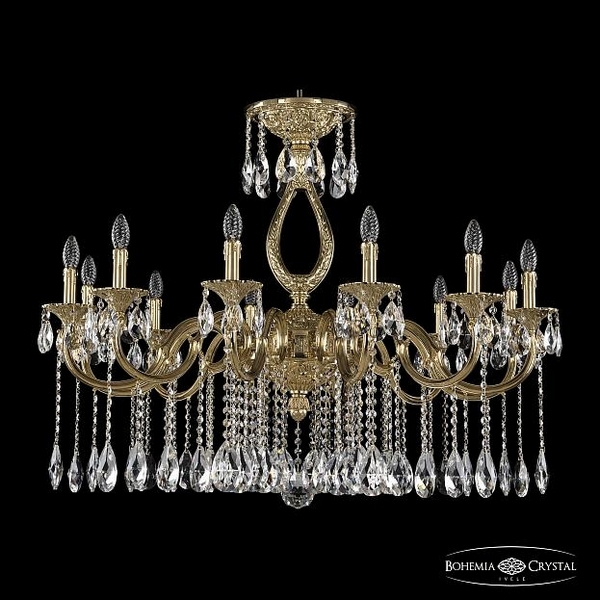 

Подвесная люстра 72301/12/360 A Bohemia 7230 G, Золото, 7230 72301/12/360 A G