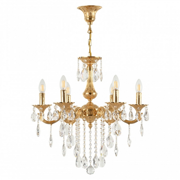 

Подвесная люстра Bohemia AL77 AL77101/6/175 B G, Золото, AL77 AL77101/6/175 B G