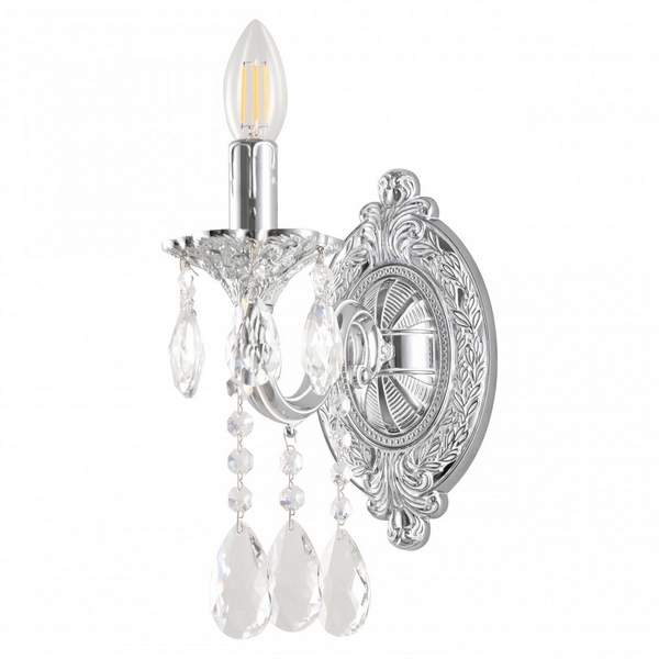 Изображение товара Bohemia AL7801 — настенный светильник с хрустальными подвесками, E14, 40W