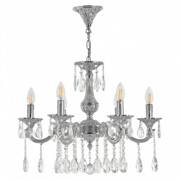 

Подвесная люстра Bohemia AL7801 AL78101/6/175 A NW, Никель, AL7801 AL78101/6/175 A NW