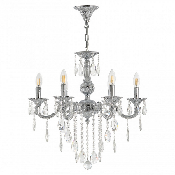 

Подвесная люстра Bohemia AL7801 AL78101/6/175 B NW, Никель, AL7801 AL78101/6/175 B NW